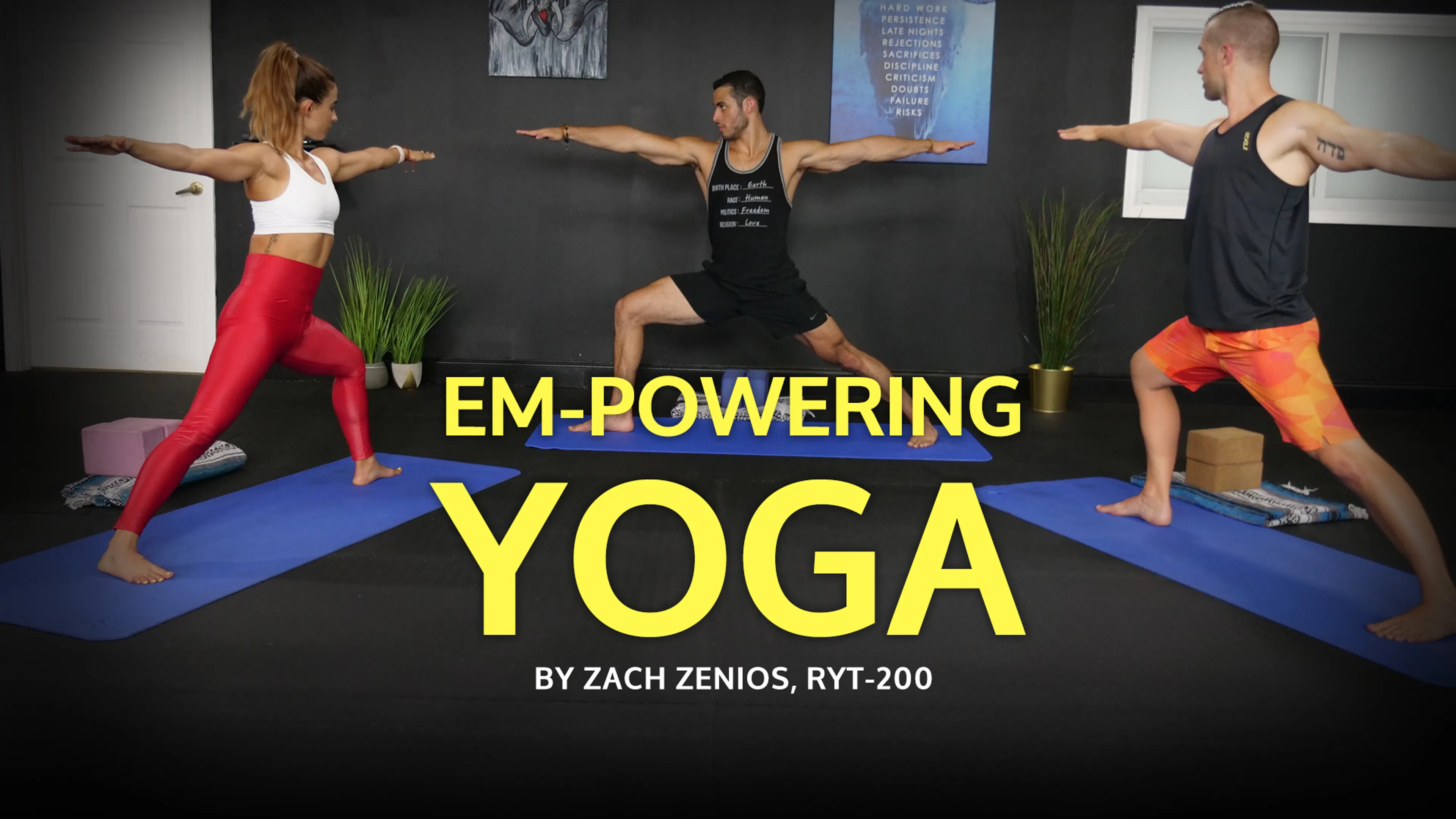 Em-Powering Yoga poster